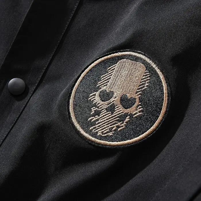 Veste de pilote Vintage américaine pour hommes, nouvelle tendance d'automne et de printemps, décontr