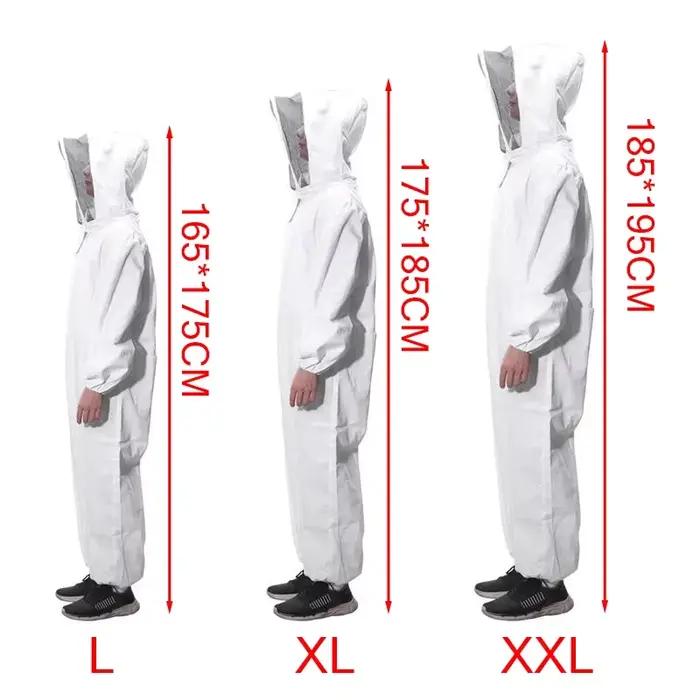 Combinaison pour apiculteur complète protection abeilles sécurité voile chapeau professionnel amateur travail ruche cadeau nature apiculture