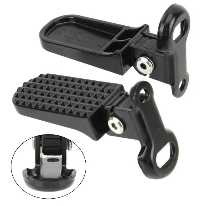 Pédale arrière coordonnante pour vélo électrique en alliage d'aluminium conception pliable motif large pour cyclistes expérimentés et débutants usages variés occasions spéciales