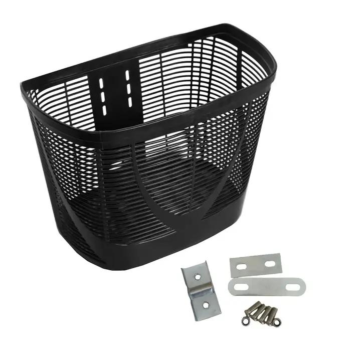Boîte de rangement Cargo T1 acier galvanisé universel pour vélo camping randonnée course de provisions charges lourdes adaptable pour homme femme