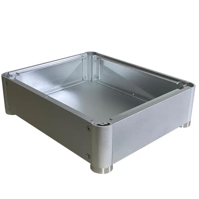 Châssis de préamplificateur Audio DAC tout en aluminium, 210x76x250mm