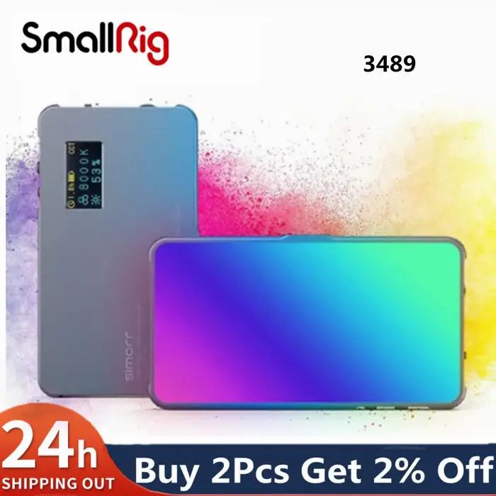SMALLRIG-Lampe vidéo P96L RGB, éclairage portable pour appareil photo, remplissage de documents comp