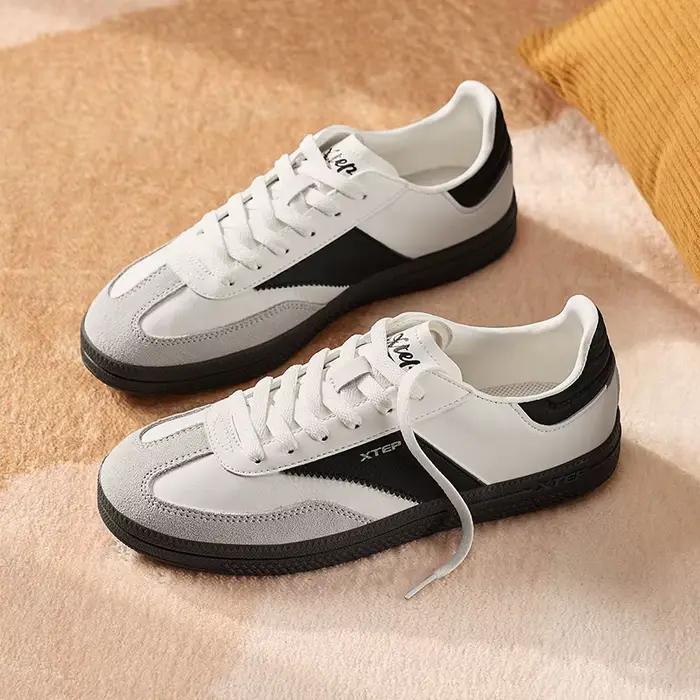 Xtep GAT-Chaussures de skateboard pour femmes, baskets souples de rue, chaussures de sport confortab