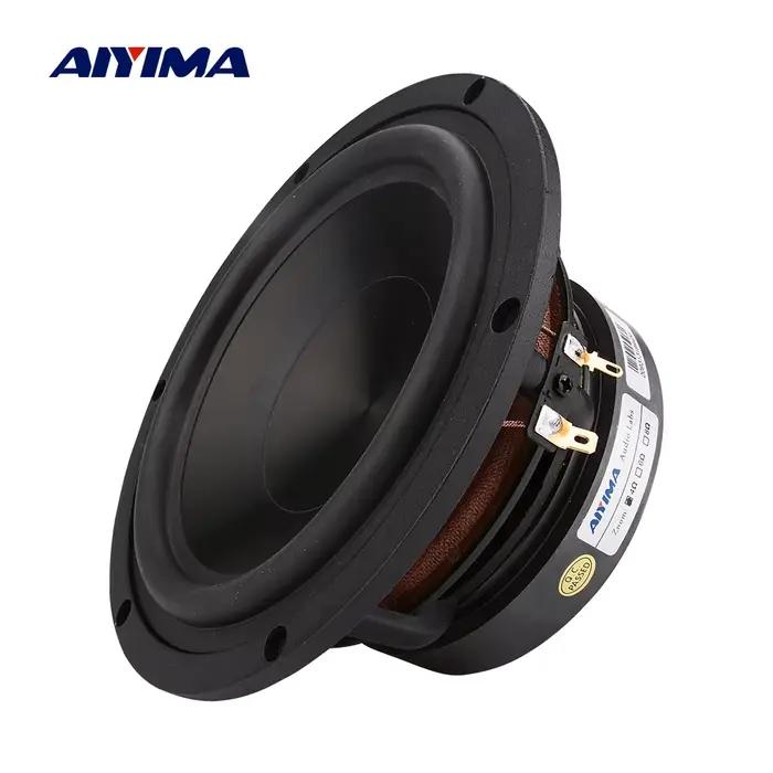 AIYIMA-Haut-parleur audio en céramique d'aluminium, caisson de basses de milieu de gamme, HIFI Books