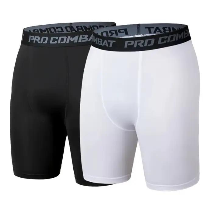 Leggings de sport pour hommes, shorts à bascule, à séchage rapide, pour fitness commandé, course, at