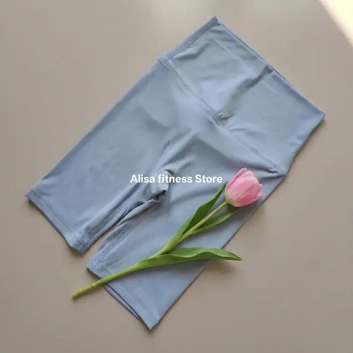 Shorts de yoga taille haute pour femme, respirants, élastiques, pour la gym, le sport, la course et