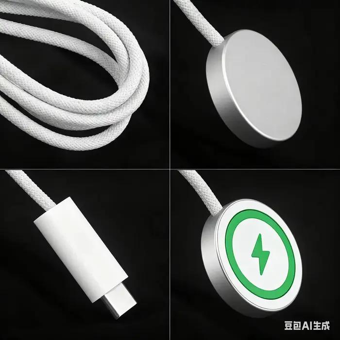 Cordon de chargeur USB C Compatible pour Apple Watch câble de chargement de montre magnétique Compatible pour montre série 10 9 8 7 6 charge rapide