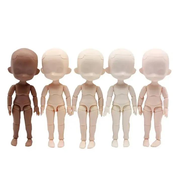 Corps OB11 ou tête cgc rose/normal/blanc/coffe peau corps 1/12 Bjd poupée accessoires habiller jouet