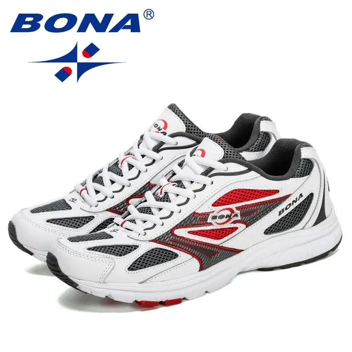 Chaussures course femme confortables BONA - Baskets jogging marche nouvelle collection respirantes