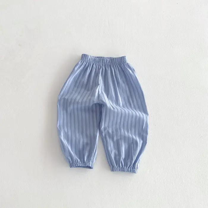 Pantalon d'été résistant aux moustiques pour enfants, vêtements d'extérieur, nouveau pantalon imprim