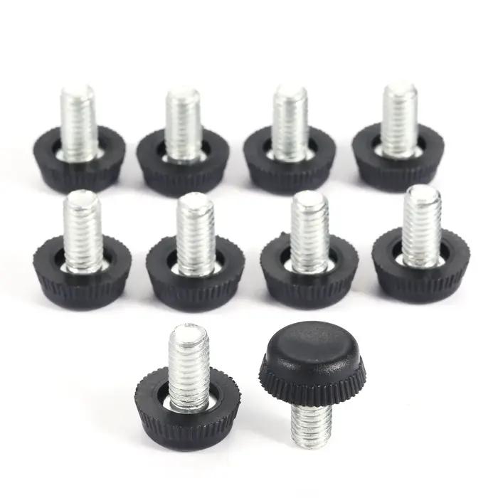 10 pièces/ensemble pieds de meubles de réglage M6 * 10mm vis nivellement hauteur Pad Balance Table P