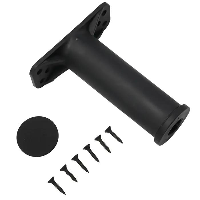 1 pièces Support de poutre de lit fixateur de pied télescopique réglable en plastique meubles jambe