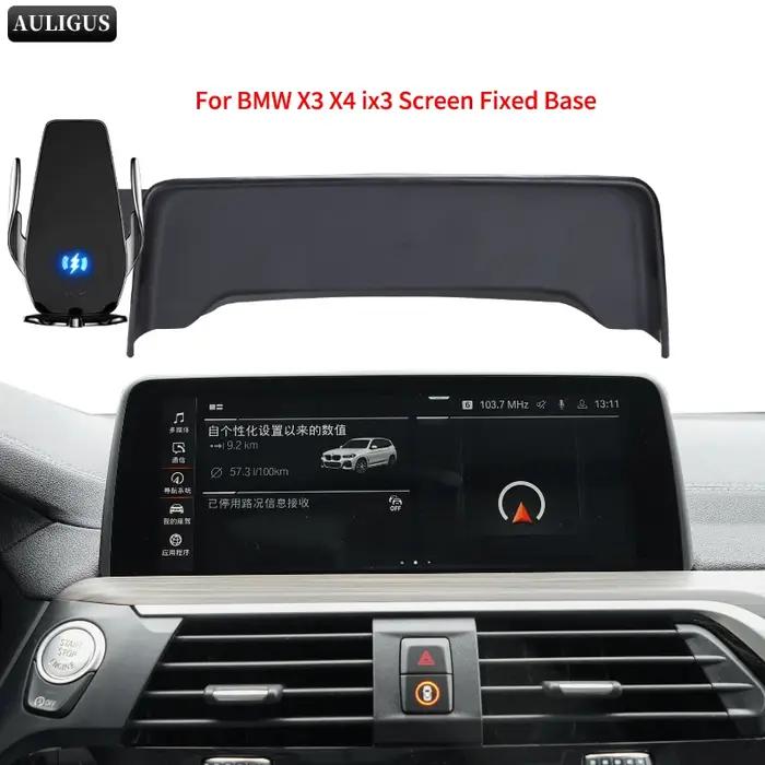 Support de téléphone de voiture Support d'écran Base dédiée dans la voiture Support Mobile pour BMW
