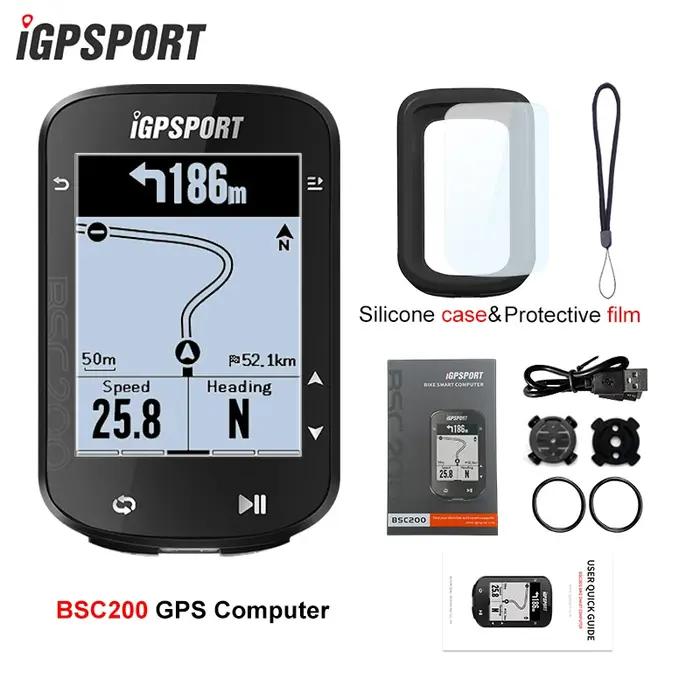 IGPSPORT BSC200 GPS ordinateur de vélo odomètre de cyclisme compteur de vitesse sans fil Navigation