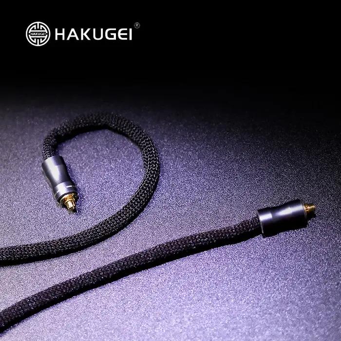 HAKUGEI Câble casque voix porte-bonheur 2,5 3,5 4,4 0,78 mmcx