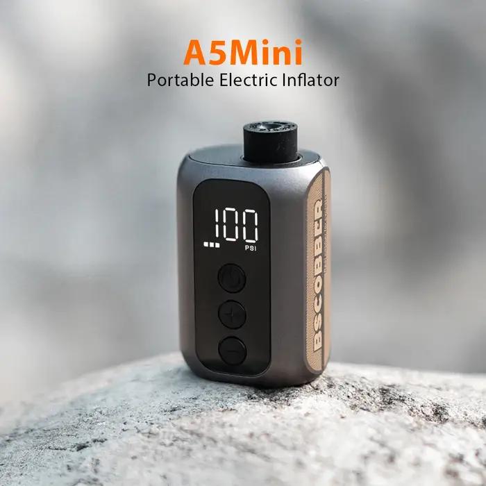 Pompe à vélo BSCOBBER A5mini, pompe à vélo sans fil rechargeable, pompe électrique haute pression, a