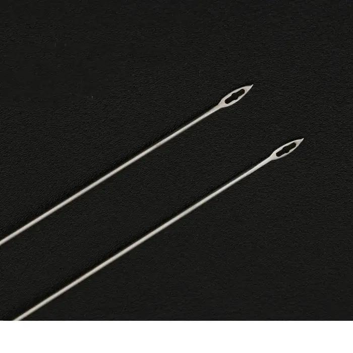 Aiguille de guide de ponction des tissus du visage, ligne qualifiée ale, outil d'instrument mis en œ