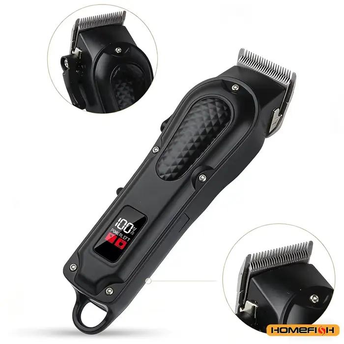 Tondeuse à cheveux et à barbe professionnelle rechargeable par USB, sans fil, cadeau idéal pour les
