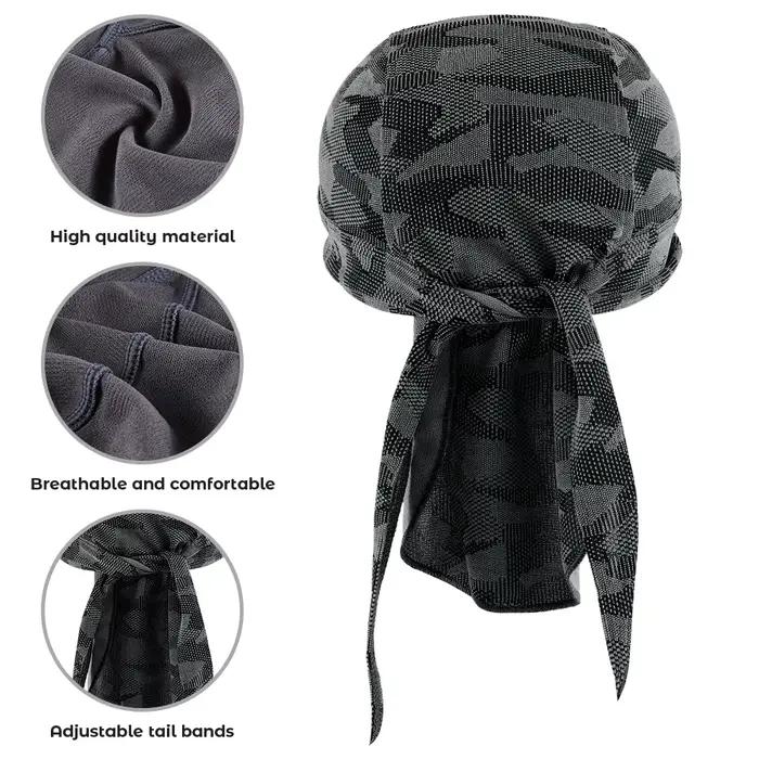 Été séchage rapide cyclisme Pirate chapeau route vélo casquette de course Sport vélo Beanie équitati