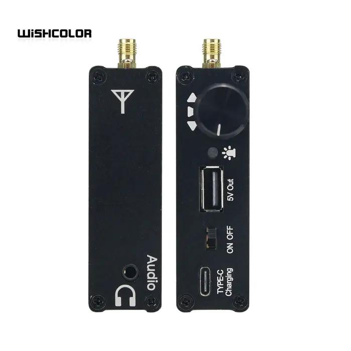 Wishcolor DSP-01 SDR Radio Récepteur DSP Numérique Démodulation CW/AM/SSB/FM/WFM avec 4.3 "IPS LCD
