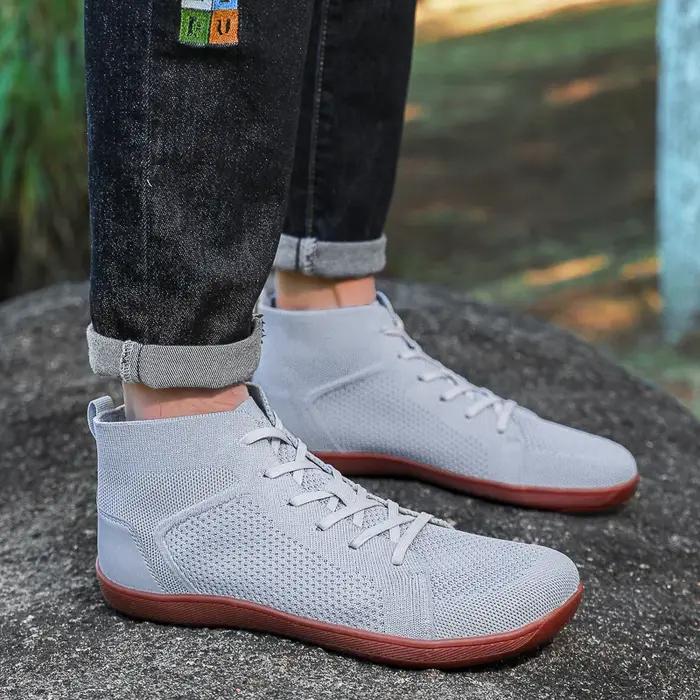 Chaussures de marche pieds nus minimalistes pour hommes et femmes, boîte Parker large, semelle ontar