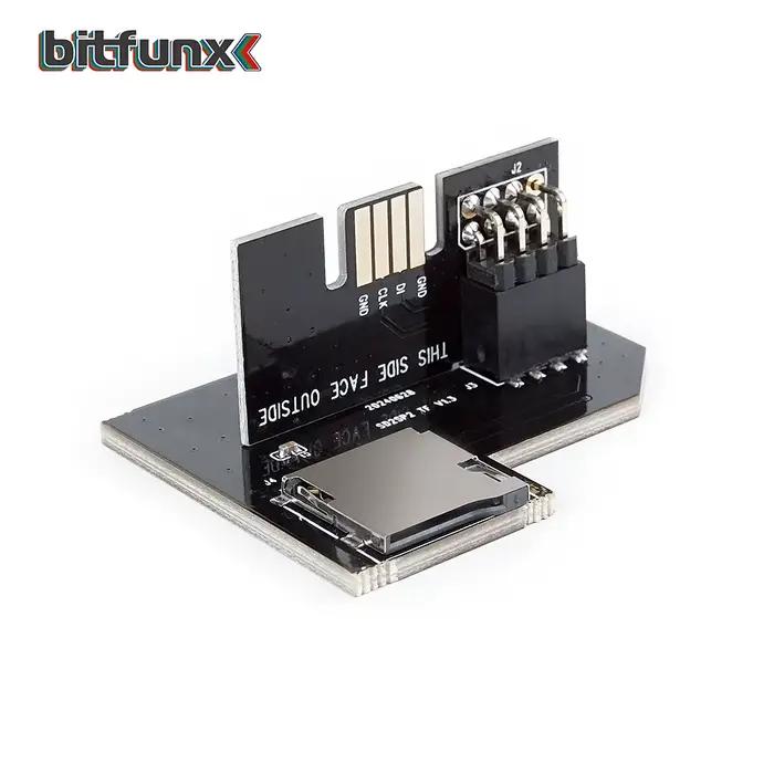 Bitfunx V1.3 SD2SP2 Pro adaptateur de carte SD charge SDL carte Micro SD lecteur de carte TF pour Ni