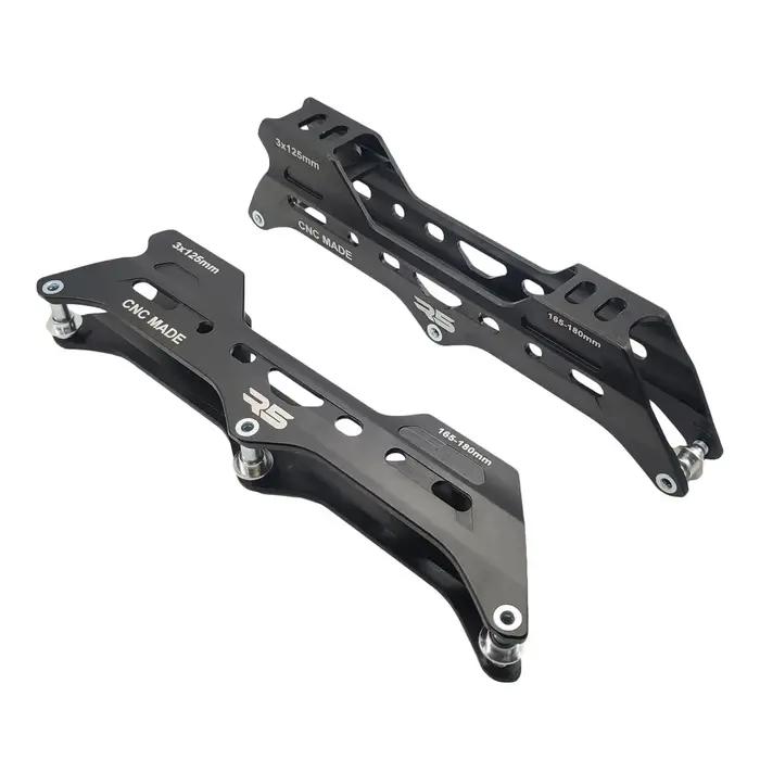 R5 Blance 3*110mm 246mm 3*125mm 260mm patins à roues alignées cadre pour patins Slalom convertir en