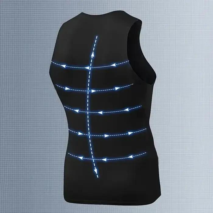 Chemise de sport élastique respirante pour hommes, vêtements de sport d'été, lait de loisirs, fibre