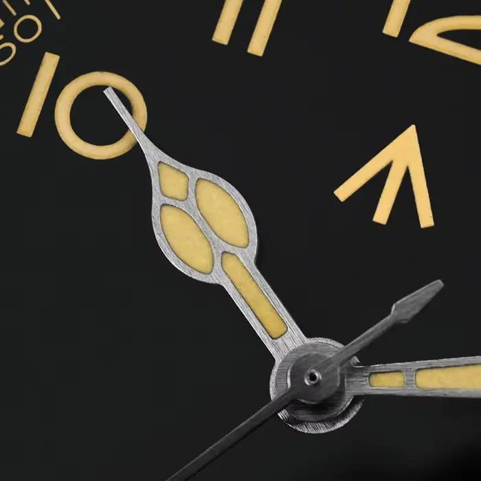 Militado ML08 montre à Quartz VH31 mouvement bande d'acier saphir cristal montre Vintage 10Bar étanc