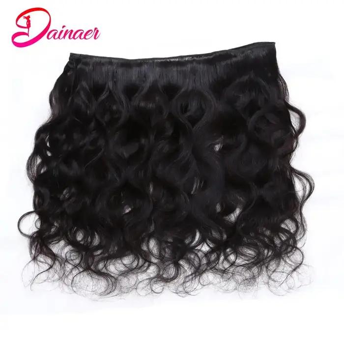 Bundles brésiliens de cheveux humains Body Wave, 100% cheveux vierges non transformés, tissage natur