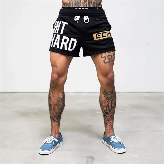 Shorts de sport homme NWE été 2024 - Shorts jogger fitness respirants pour exercice et plage