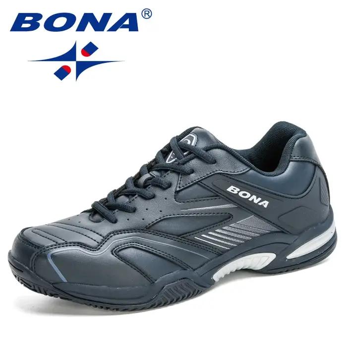 BONA-Chaussures de tennis de table pour hommes, baskets de sport d'intérieur confortables et respira