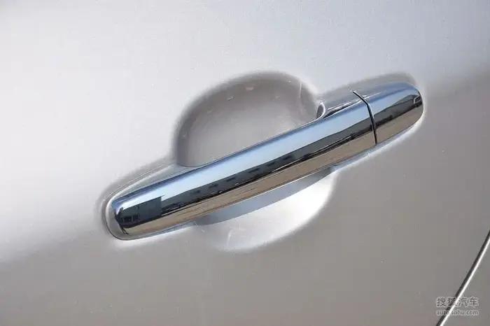 Couvercle de poignée de porte de voiture chromé, garniture de bol, accessoires de style, autocollant