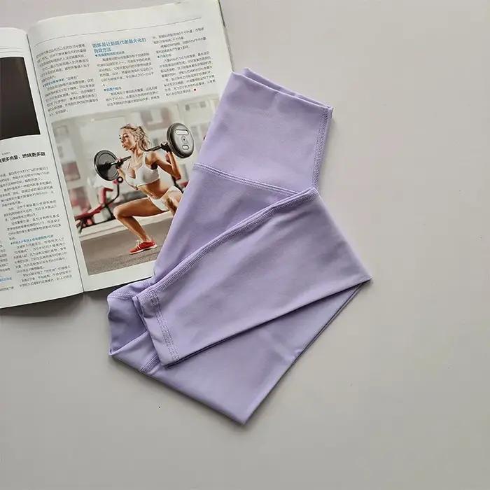 Leggings de Yoga taille haute pour femmes, collants de Sport doux et respirants, pantalons élastique