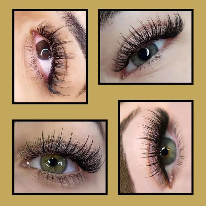 CoMango Qualité 5D Fée Fleur Flora Cils Préfabriqués Fans Cils Individuels Extension Maquillage Natu