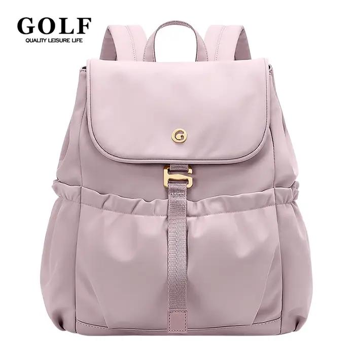 GOLF-Sac à dos pour femme, sac à dos pour femme, compartiment pour ordinateur portable, plusieurs po