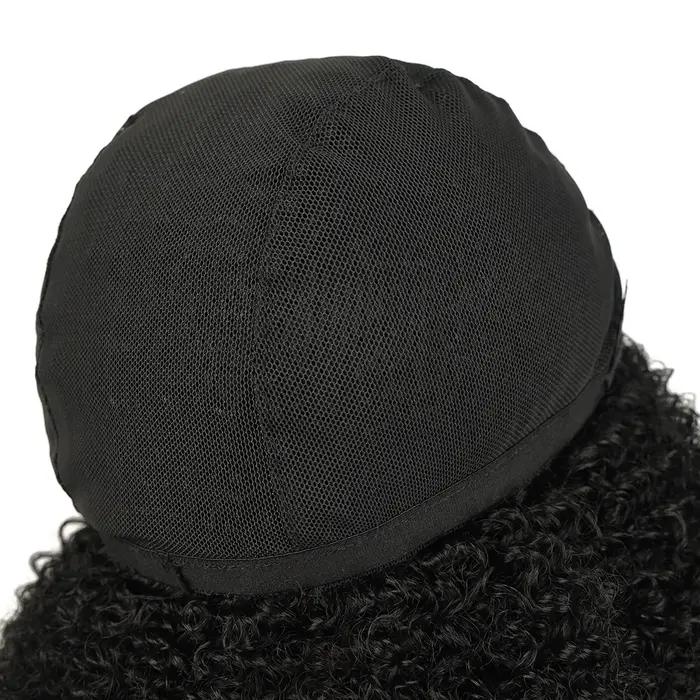 Perruque courte synthétique Afro perruques bouclées lâches pour les femmes noires perruques Afro cou