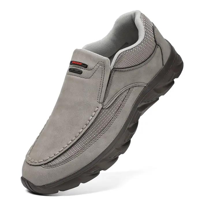 Hommes en cuir chaussures décontractées mocassins respirants hommes baskets 2024 nouveau mâle confor