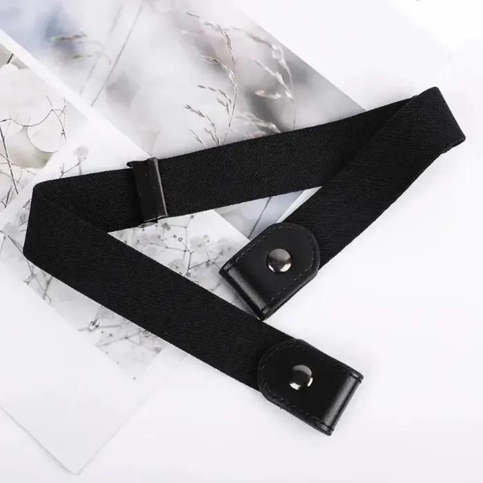 Ceinture extensible réglable sans boucle ceinture Invisible pour femmes hommes jean facile à porter