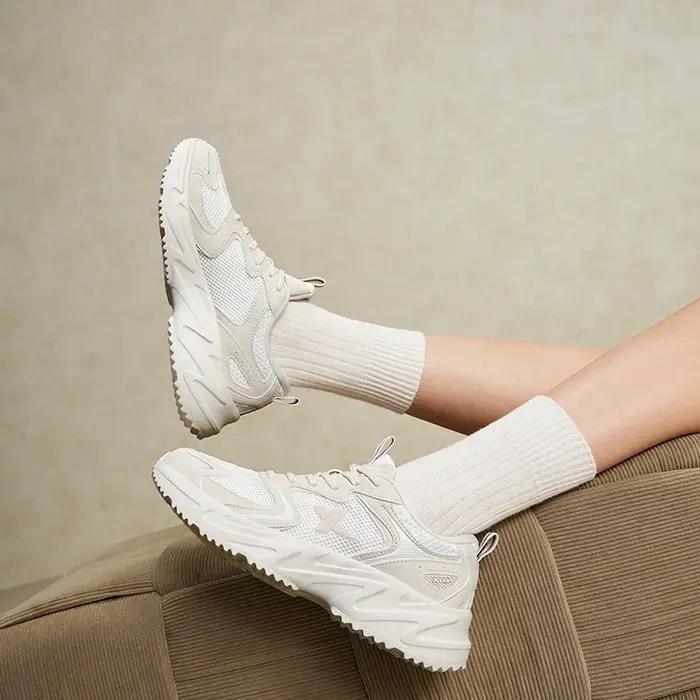Xtep chaussures décontractées pour femmes été résistant à l'usure chaussures de sport pour femmes Tr
