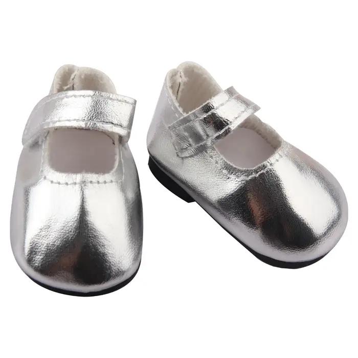 Chaussures de poupée Panda mignonnes de 5 Cm pour Paola Reina, Mini chaussures de poupée en cuir pou