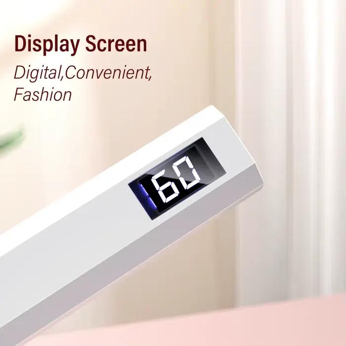 YIKOOLIN lumière UV/LED portative pour ongles 12W Mini lumière UV Portable pour ongles en Gel 2 régl