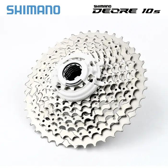 Shimano-Cassette Deore CS Safe100, 10 S K7 11-42T 46T, pignon de VTT 10V, volant d'inertie Safe100 K