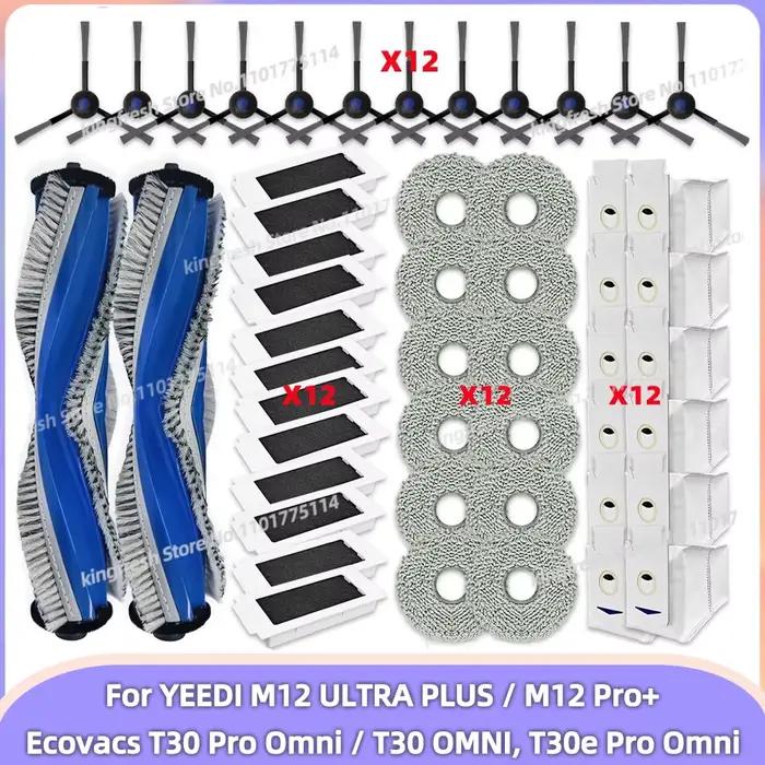 Compatible Pour Ecovacs T30 Pro Omni / T30 OMNI, Ecovacs Deebot T30e Pro Omni, YEEDI M12 ULTRA PLUS