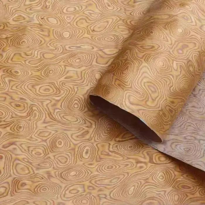 Tech – placage de bois de cerisier, panneaux figurés uniques pour meubles, porte d'armoire, bricolag