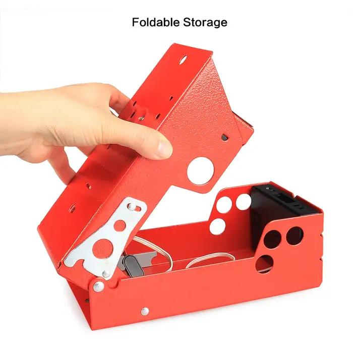 Mesures tactiques, fonction d'enregistrement de vitesse de balle, chronographe, couleur rouge, teste