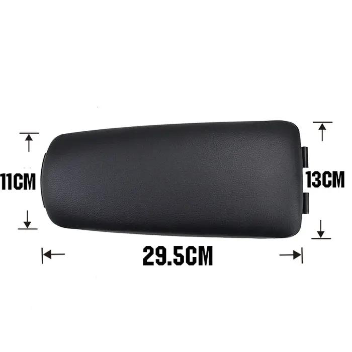 Couvercle de loquet d'accoudoir de voiture en cuir PU, pour siège Exeo, boîte de rangement de Consol