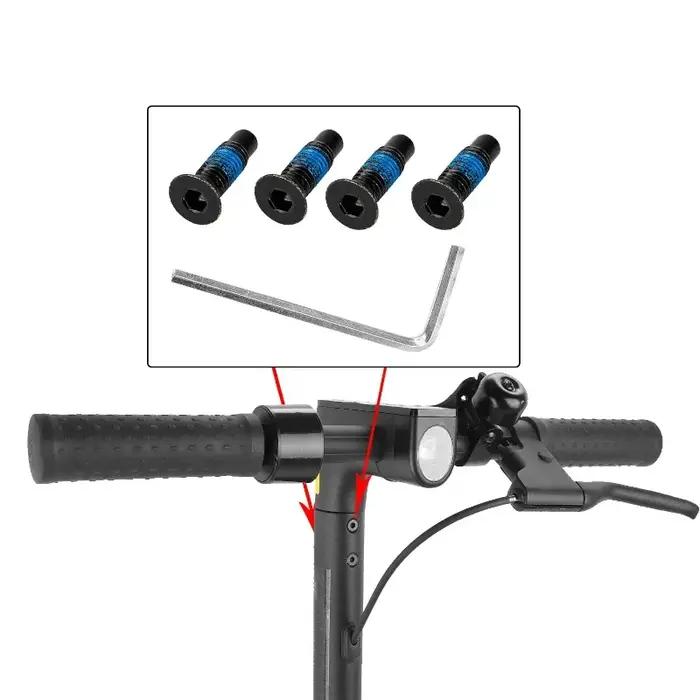 Kit de vis de montage pour Scooter électrique, avec clé, pour Xiaomi M365 Ninebot Max G30 ES, Tube d