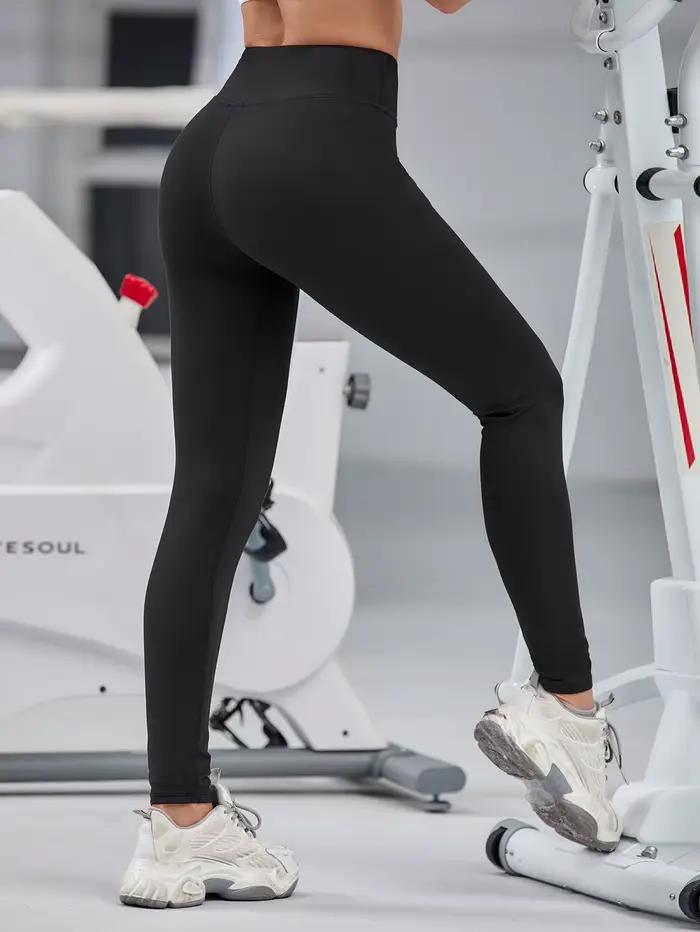 Leggings fitness femme taille haute push-up - Collants yoga running gym sensation nu