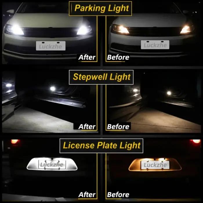 Kit d'éclairage intérieur LED pour Opel, ampoules de lecture breton, Canbus, 12 pièces, SachMokka, M